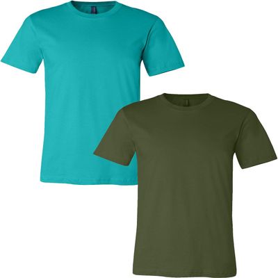 3001C Bella Canvas Soft Ringspun Hipster T-Shirt (2 Pack)