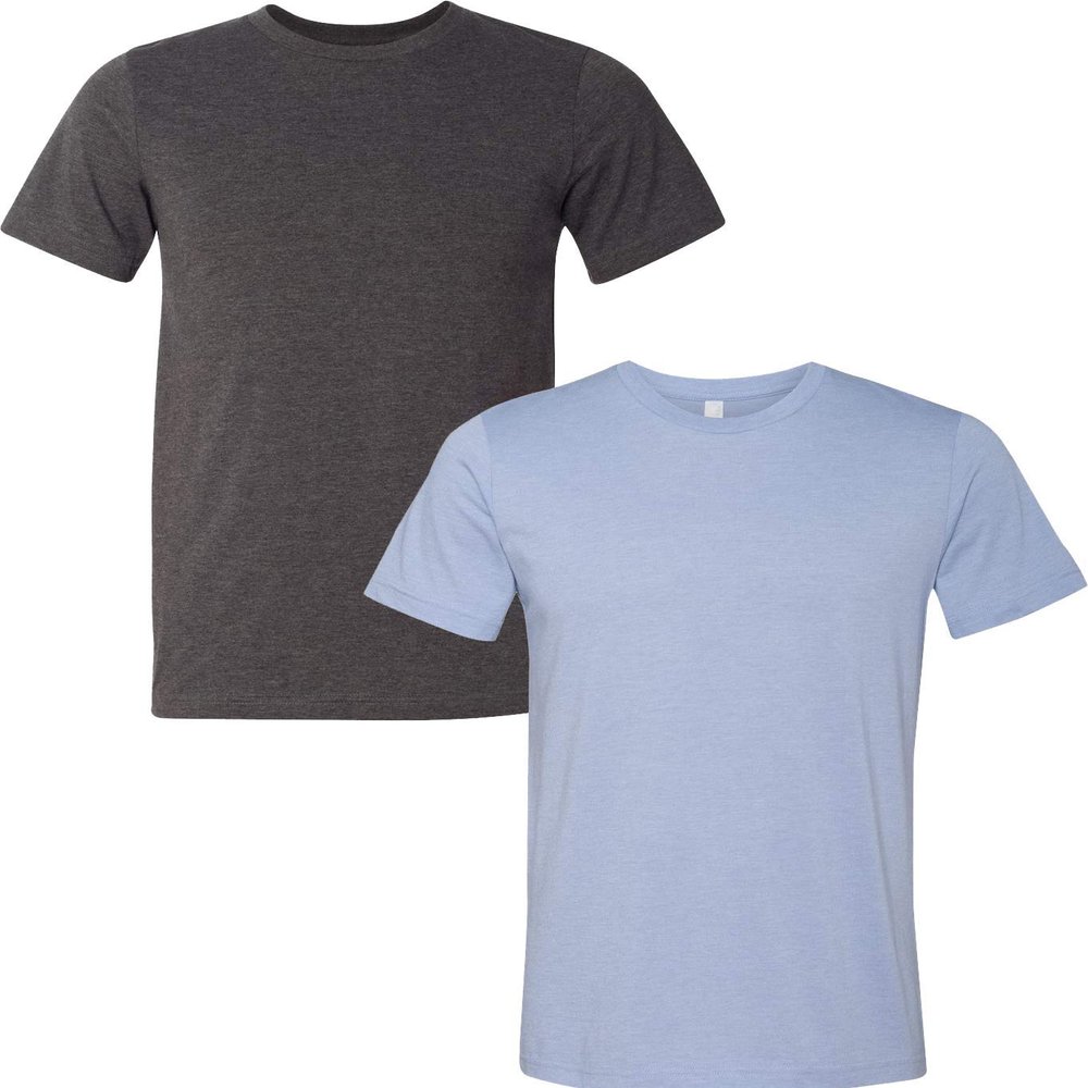 3001C Bella Canvas Soft Ringspun Hipster T-Shirt (2 Pack)