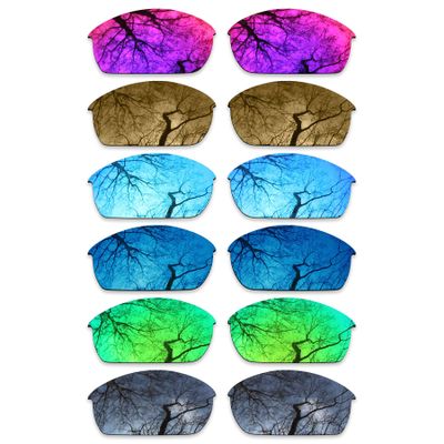 ToughAsNails Set of 6 Polarized Replacement Lenses for Oakley Flak Jacket Pack-SEM62