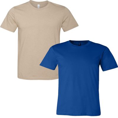 3001C Bella Canvas Soft Ringspun Hipster T-Shirt (2 Pack)