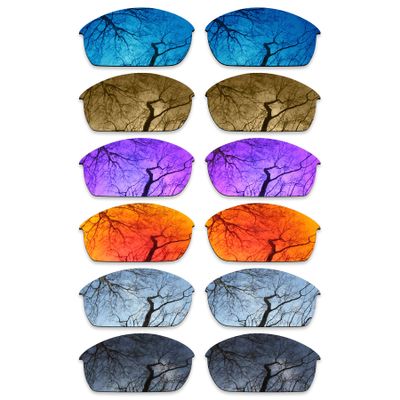 ToughAsNails Set of 6 Polarized Replacement Lenses for Oakley Flak Jacket Pack-BSF63