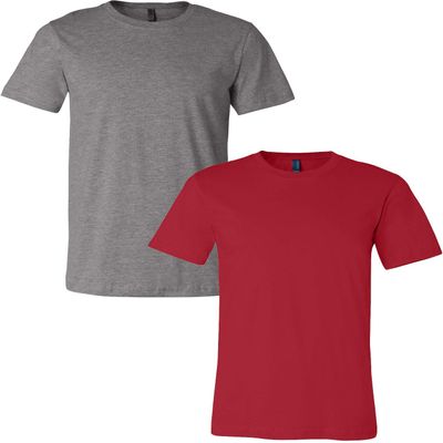 3001C Bella Canvas Soft Ringspun Hipster T-Shirt (2 Pack)