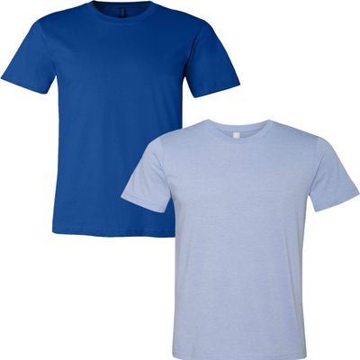 3001C Bella Canvas Soft Ringspun Hipster T-Shirt (2 Pack)