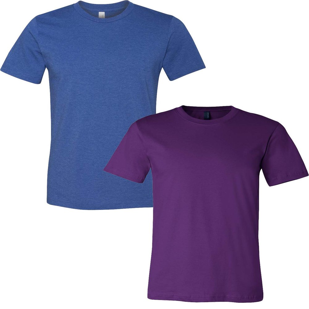 3001C Bella Canvas Soft Ringspun Hipster T-Shirt (2 Pack)