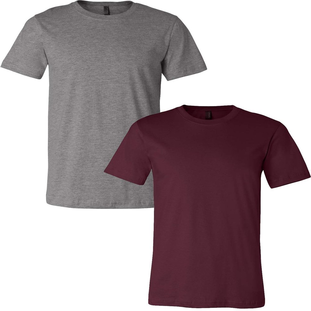 3001C Bella Canvas Soft Ringspun Hipster T-Shirt (2 Pack)