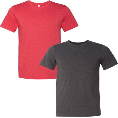 3001C Bella Canvas Soft Ringspun Hipster T-Shirt (2 Pack)