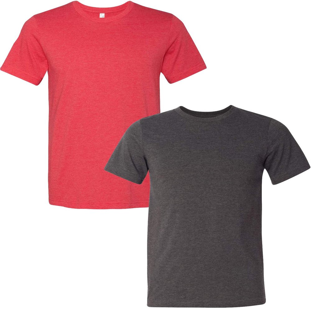 3001C Bella Canvas Soft Ringspun Hipster T-Shirt (2 Pack)