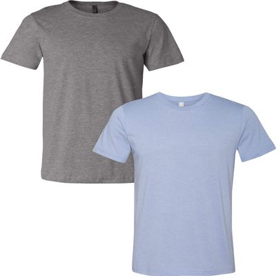 3001C Bella Canvas Soft Ringspun Hipster T-Shirt (2 Pack)