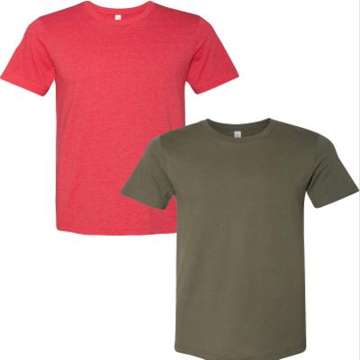 3001C Bella Canvas Soft Ringspun Hipster T-Shirt (2 Pack)