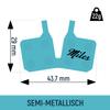 Miles Racing - Disc Brake Pads - Semi Metallic - MAGURA MT 5, MT 7, MT Trail (MI-MET-18) view 4