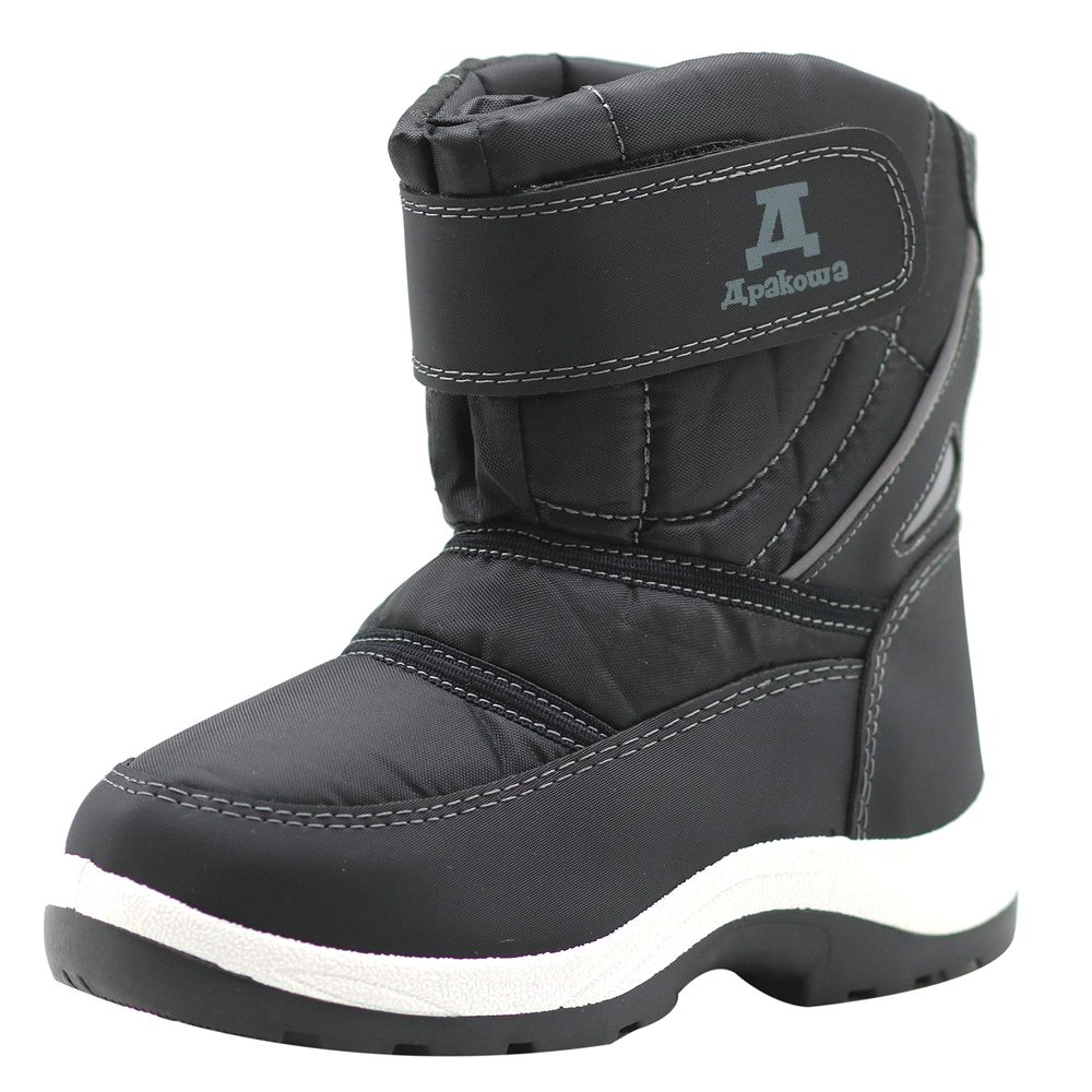 Apakowa Kids Boys Cold Weather Snow Boots (Toddler/Little Kid)