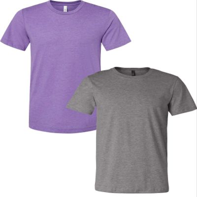 3001C Bella Canvas Soft Ringspun Hipster T-Shirt (2 Pack)