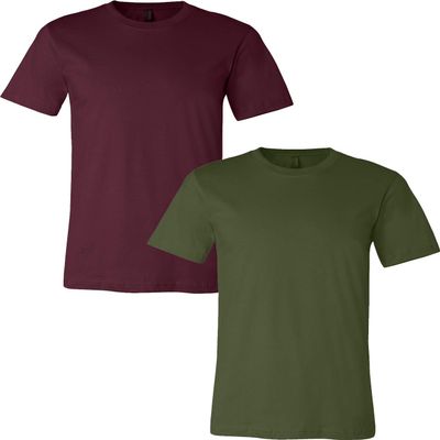 3001C Bella Canvas Soft Ringspun Hipster T-Shirt (2 Pack)