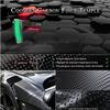 ATTCL Luxury Polarized Sunglasses Men Driving: Lightweight Rectangular Metal Frame Premium Fiber Temples UV Protection Travel Daily Wear 8999 Black green view 4