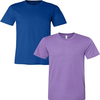 3001C Bella Canvas Soft Ringspun Hipster T-Shirt (2 Pack)