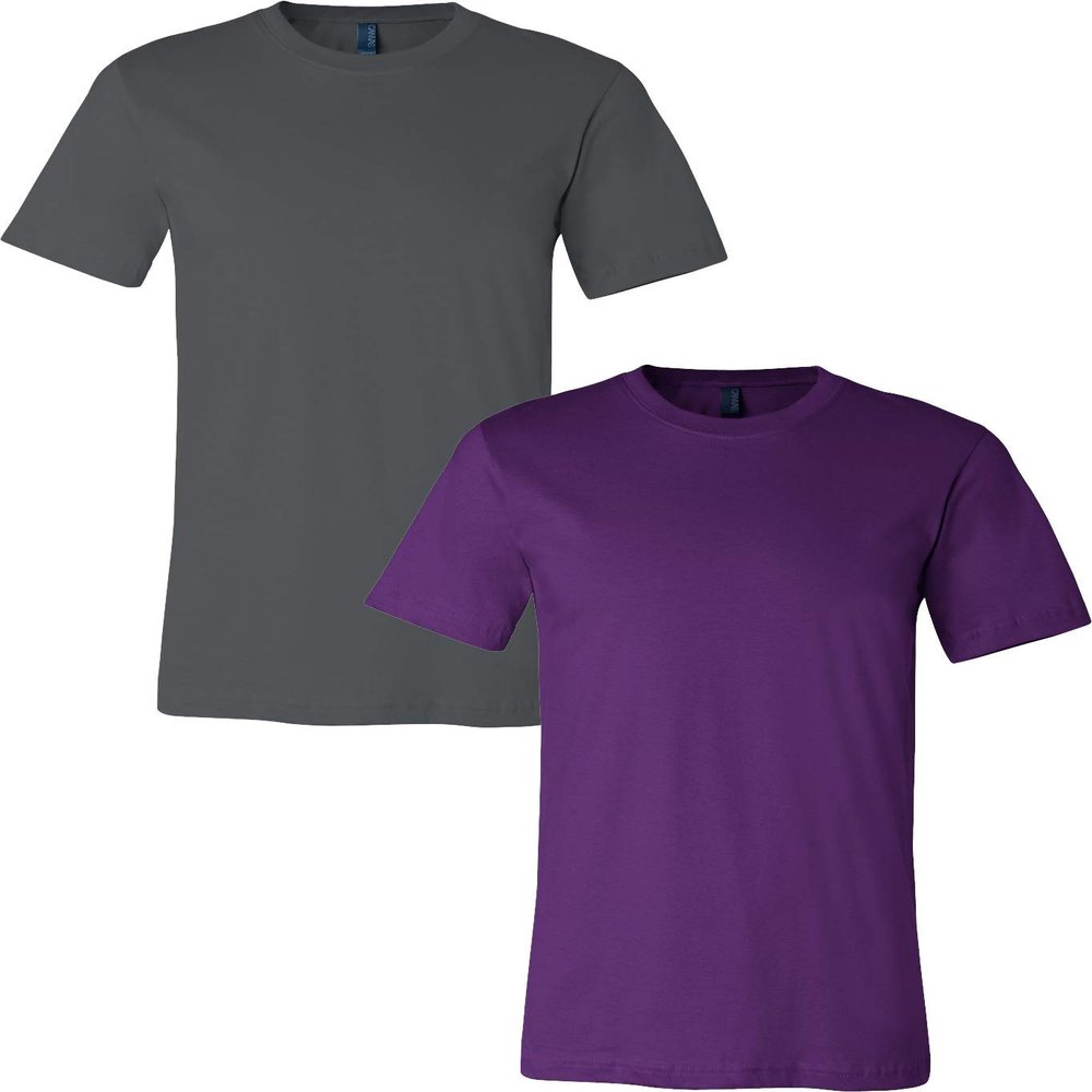 3001C Bella Canvas Soft Ringspun Hipster T-Shirt (2 Pack)