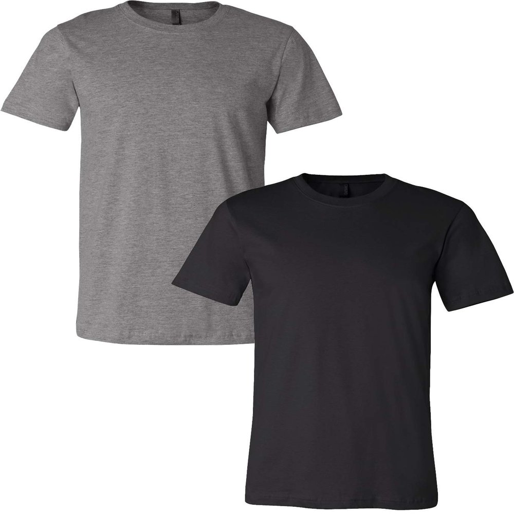 3001C Bella Canvas Soft Ringspun Hipster T-Shirt (2 Pack)