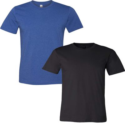 3001C Bella Canvas Soft Ringspun Hipster T-Shirt (2 Pack)