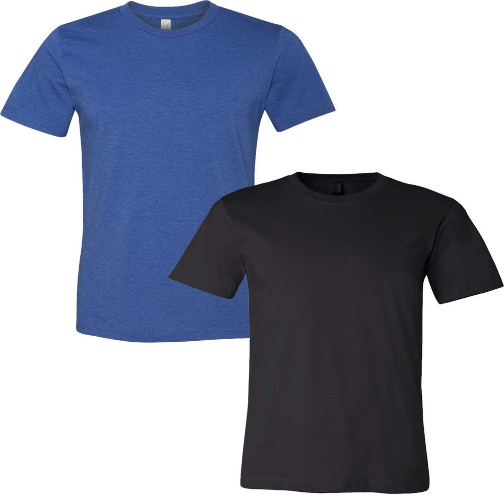 3001C Bella Canvas Soft Ringspun Hipster T-Shirt (2 Pack)
