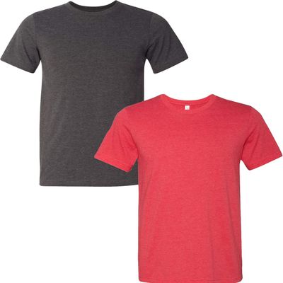 3001C Bella Canvas Soft Ringspun Hipster T-Shirt (2 Pack)