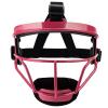 Dinictis Softball Face Mask, Lightweight, Comfortable, with Wide Field Vision, Durable and Safe Face Guards, Premium Protective Softball Fielder's Mask-Red-Youth(M) view 2