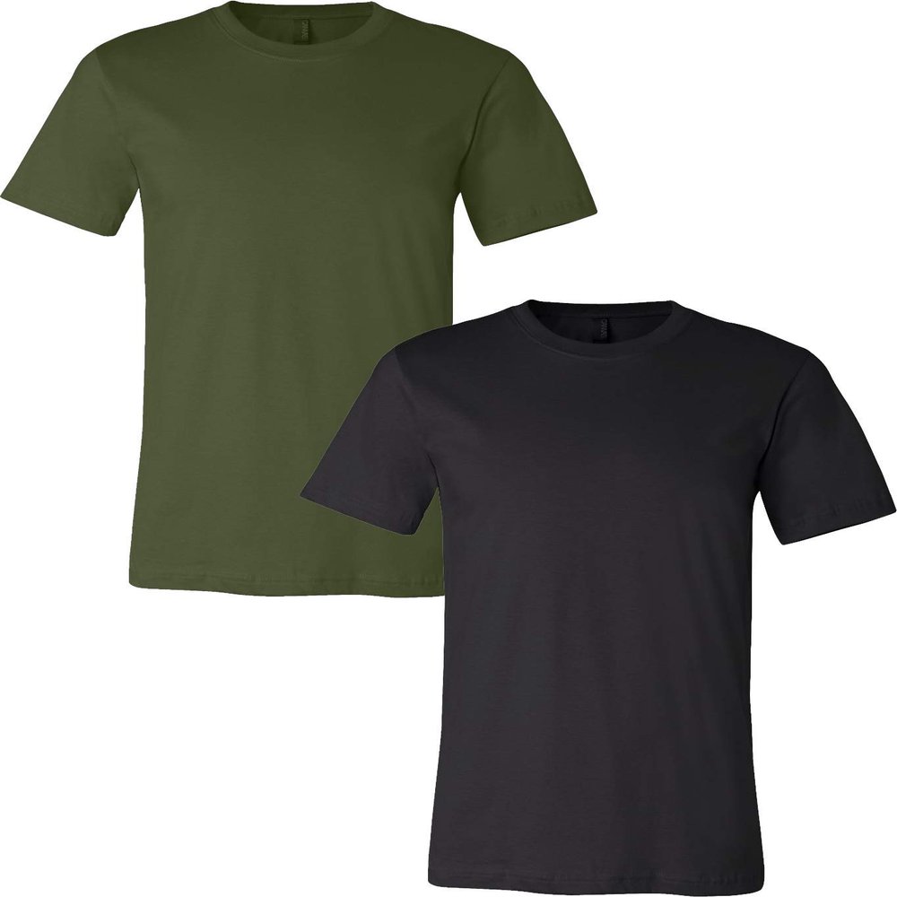 3001C Bella Canvas Soft Ringspun Hipster T-Shirt (2 Pack)