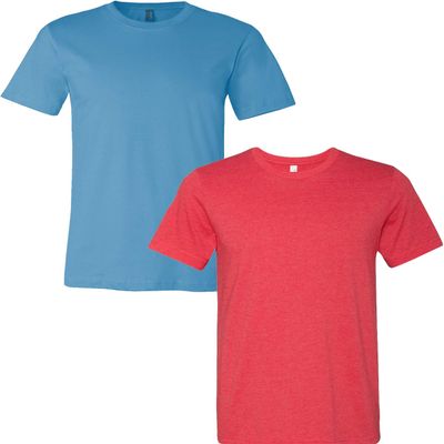 3001C Bella Canvas Soft Ringspun Hipster T-Shirt (2 Pack)