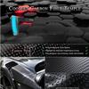 ATTCL Luxury Polarized Sunglasses Men Driving: Lightweight Rectangular Metal Frame Premium Fiber Temples UV Protection Travel Daily Wear 8999 Black blue view 4