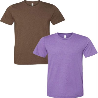 3001C Bella Canvas Soft Ringspun Hipster T-Shirt (2 Pack)