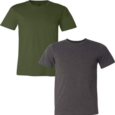 3001C Bella Canvas Soft Ringspun Hipster T-Shirt (2 Pack)