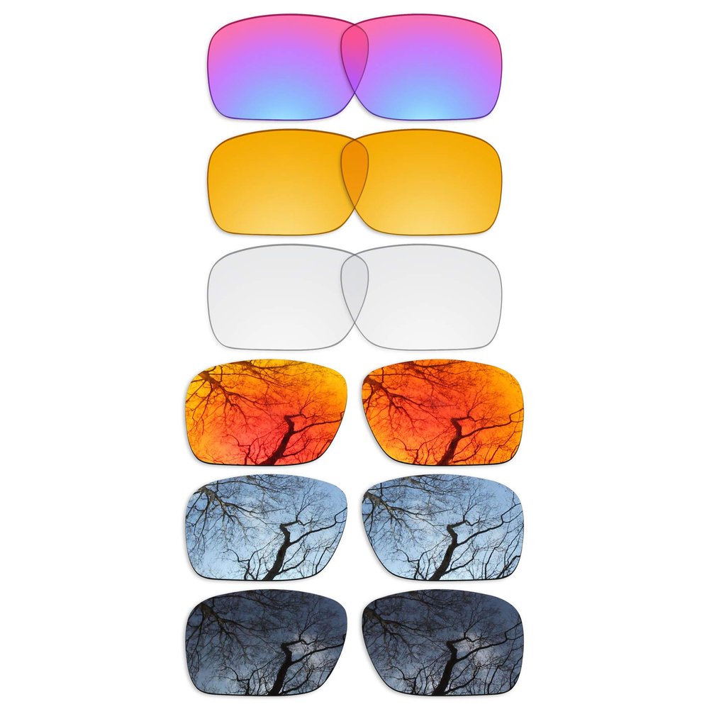 ToughAsNails Set of 6 Replacement Lenses for Oakley Holbrook Pack-BSF65