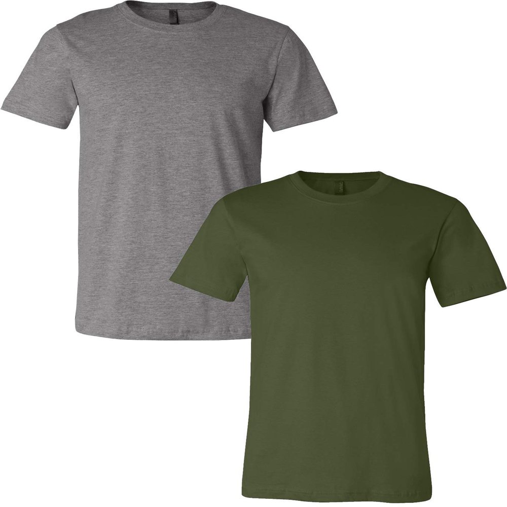 3001C Bella Canvas Soft Ringspun Hipster T-Shirt (2 Pack)