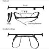 sthus Universal Golf Bag Holder Bracket Attachment Cart Rear Seat for EZGO Club Car Yamaha US view 2
