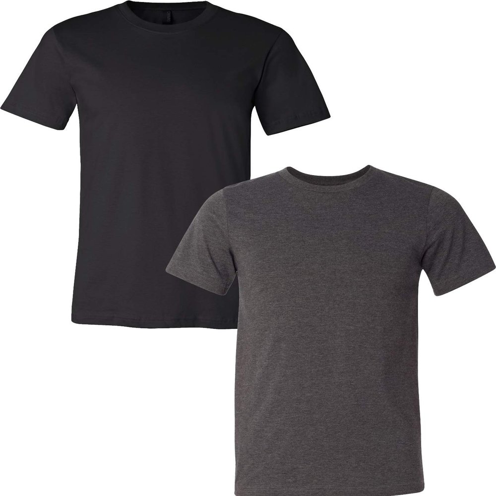 3001C Bella Canvas Soft Ringspun Hipster T-Shirt (2 Pack)