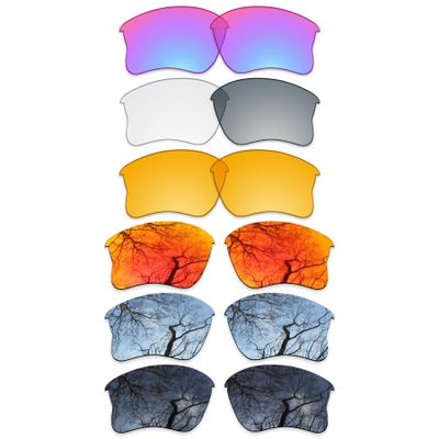 ToughAsNails Set of 6 Replacement Lenses for Oakley Flak Jacket XLJ Pack-BSF66