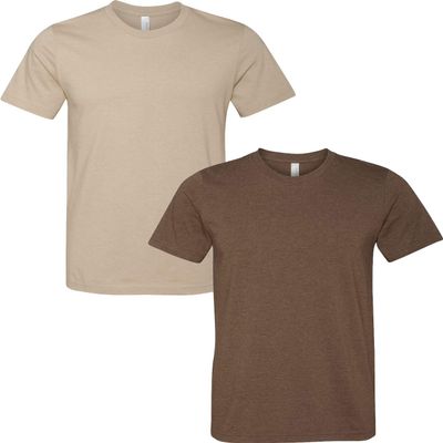 3001C Bella Canvas Soft Ringspun Hipster T-Shirt (2 Pack)