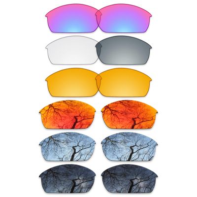 ToughAsNails Set of 6 Replacement Lenses for Oakley Flak Jacket Pack-BSF66