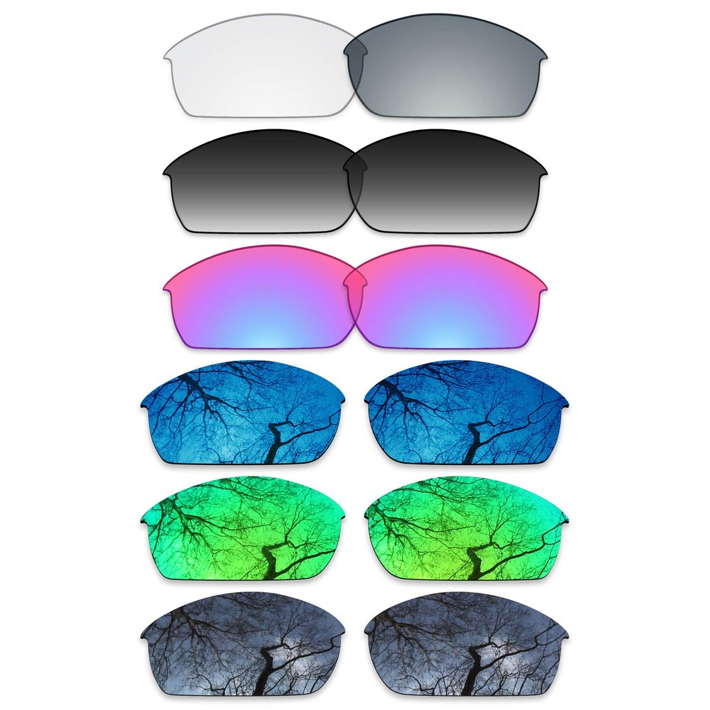 ToughAsNails Set of 6 Replacement Lenses for Oakley Flak Jacket Pack-SEM64