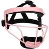 Dinictis Softball Face Mask, Lightweight, Comfortable, with Wide Field Vision, Durable and Safe Face Guards, Premium Protective Softball Fielder's Mask-Pink-Youth(M) view 1