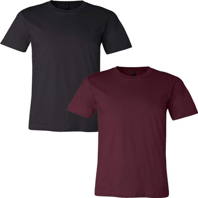 3001C Bella Canvas Soft Ringspun Hipster T-Shirt (2 Pack)
