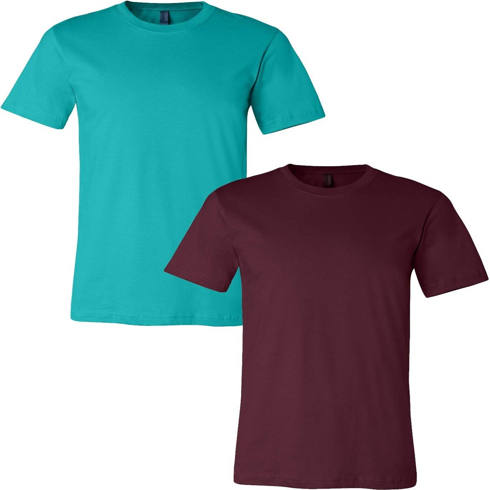 3001C Bella Canvas Soft Ringspun Hipster T-Shirt (2 Pack)