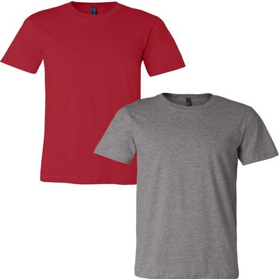 3001C Bella Canvas Soft Ringspun Hipster T-Shirt (2 Pack)