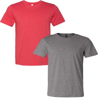 3001C Bella Canvas Soft Ringspun Hipster T-Shirt (2 Pack)