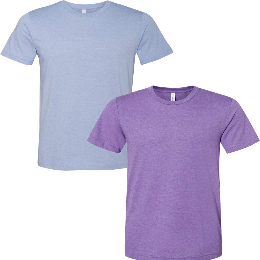 3001C Bella Canvas Soft Ringspun Hipster T-Shirt (2 Pack)