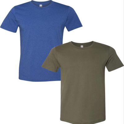 3001C Bella Canvas Soft Ringspun Hipster T-Shirt (2 Pack)