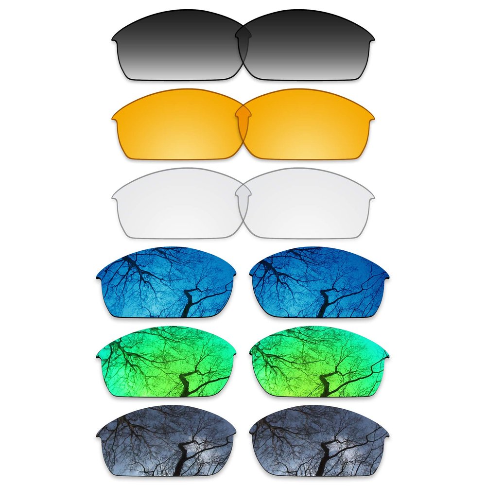 ToughAsNails Set of 6 Replacement Lenses for Oakley Flak Jacket Pack-SEM63