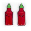 Gift Republic Hot Sauce Hand Warmers Two-Pack, Multi, 10.5 x 4 x 1 cm view 1