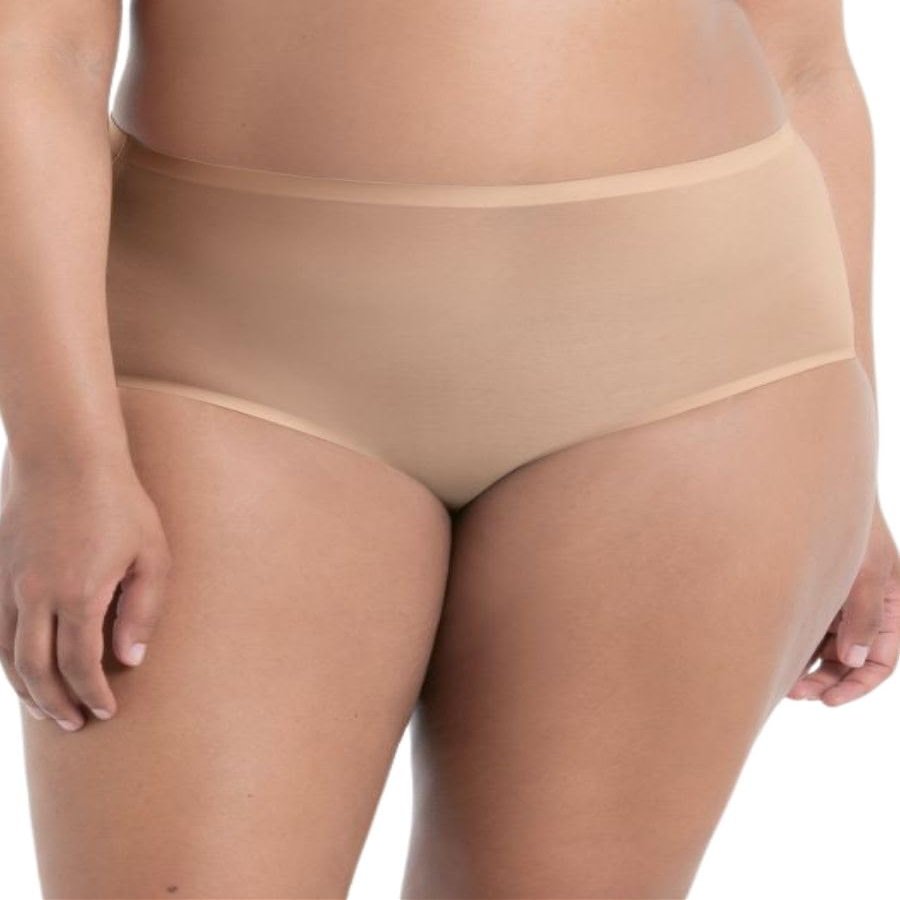 Anita Women's Comfort Essentials High Waist Brief Panty, 1343, Desert, L/XL