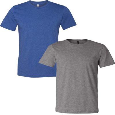 3001C Bella Canvas Soft Ringspun Hipster T-Shirt (2 Pack)