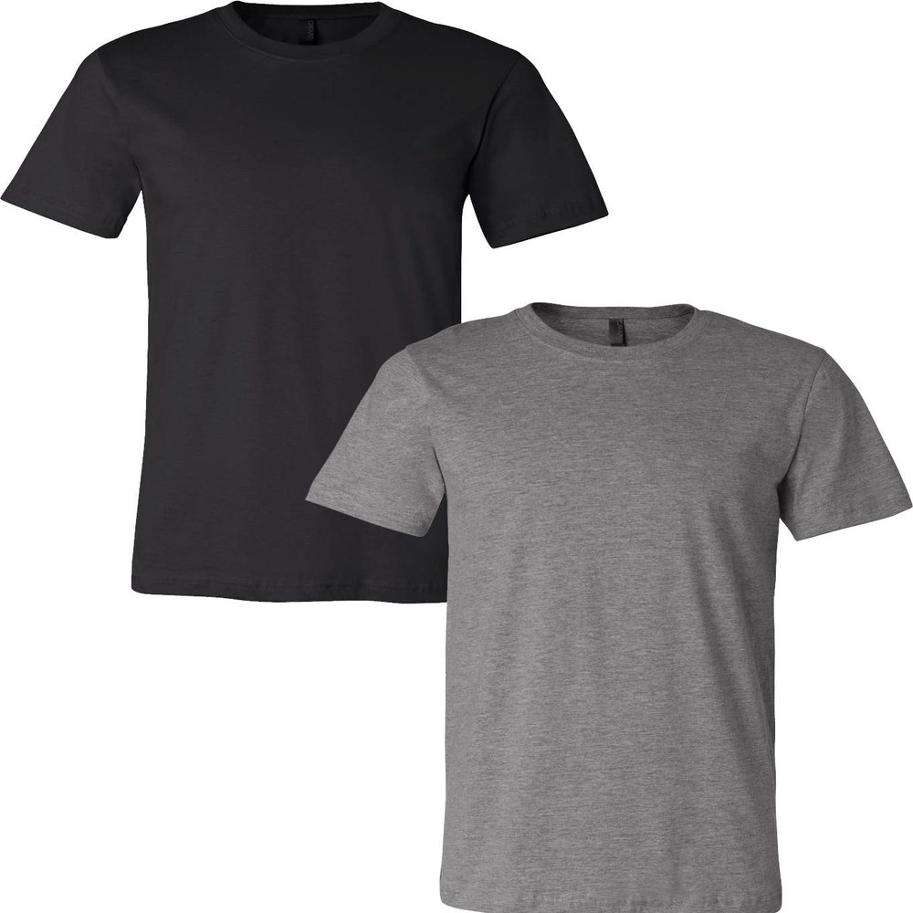 3001C Bella Canvas Soft Ringspun Hipster T-Shirt (2 Pack)
